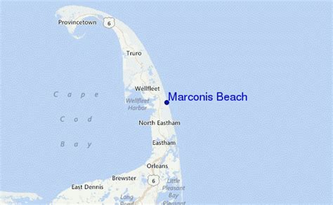 marconi beach map